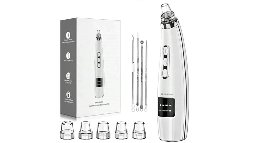 usb rechargeable pore vacuum