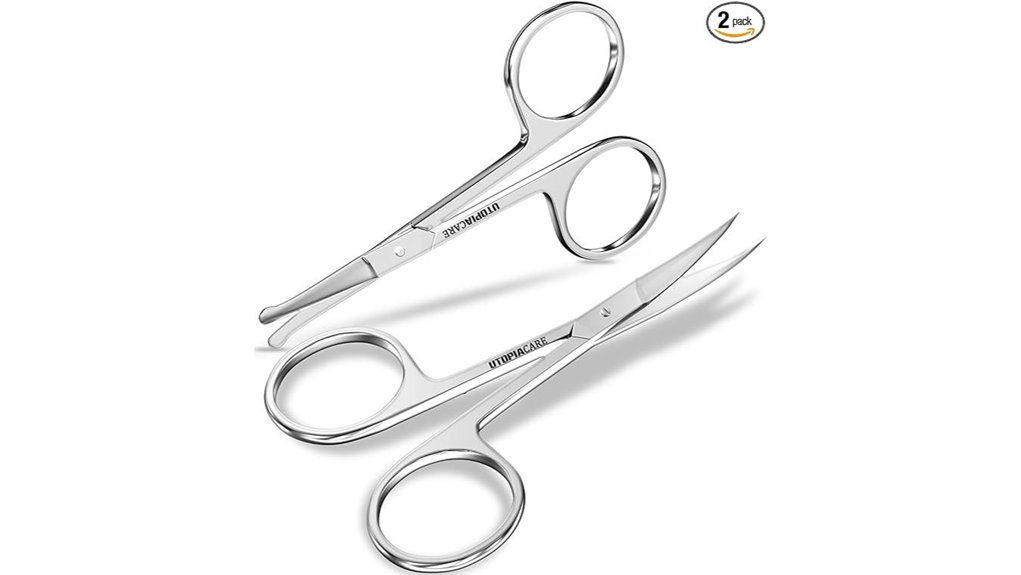 utopia stainless grooming scissors