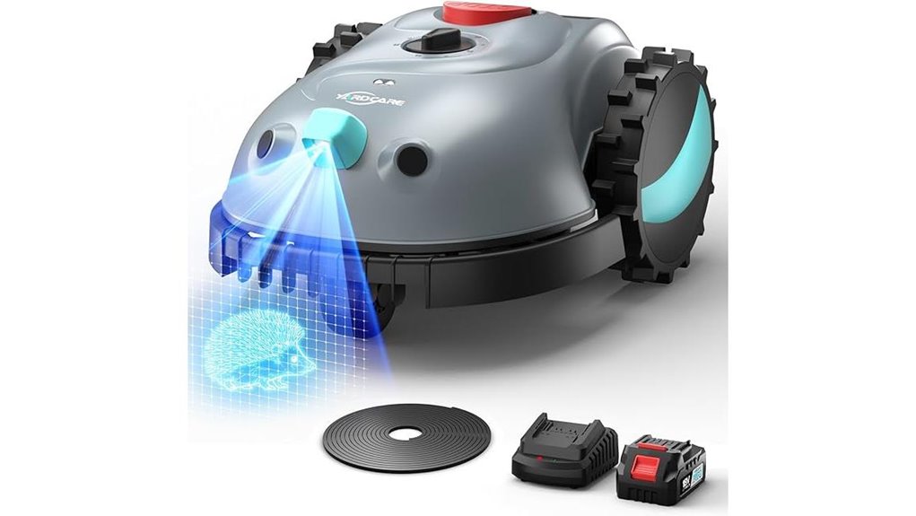 v100 vision navigation mower