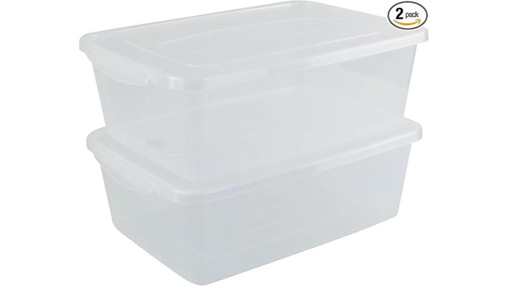 vababa 2 pack 16l proofing boxes