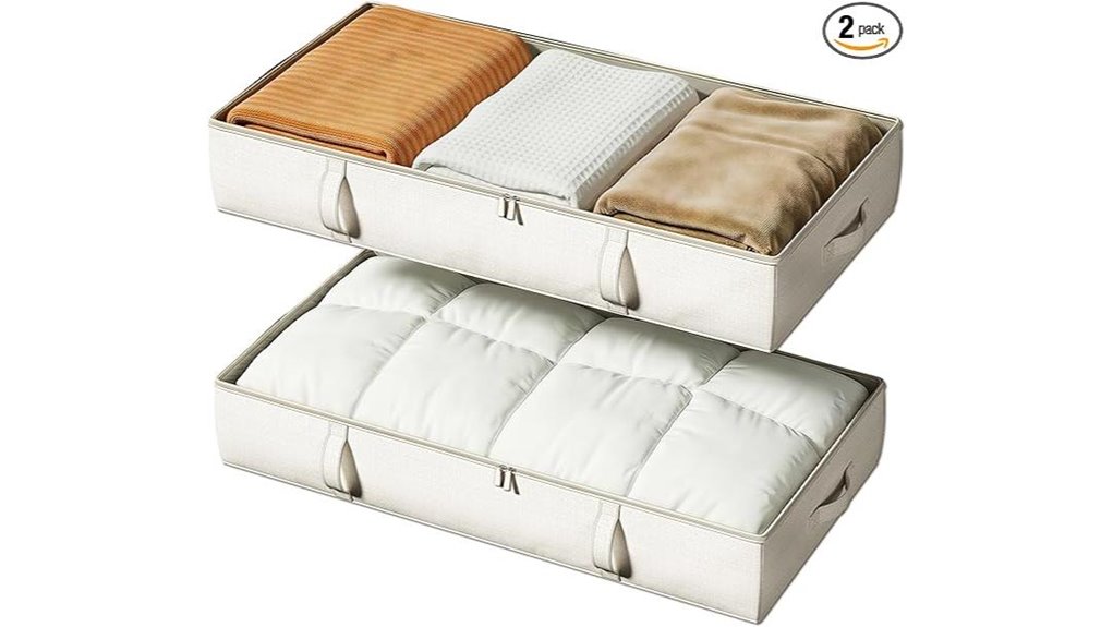 vailando 60l under bed bins
