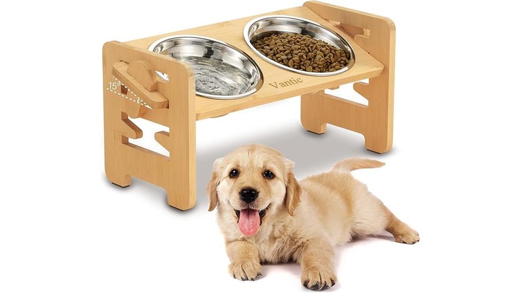 vantic adjustable bamboo stand