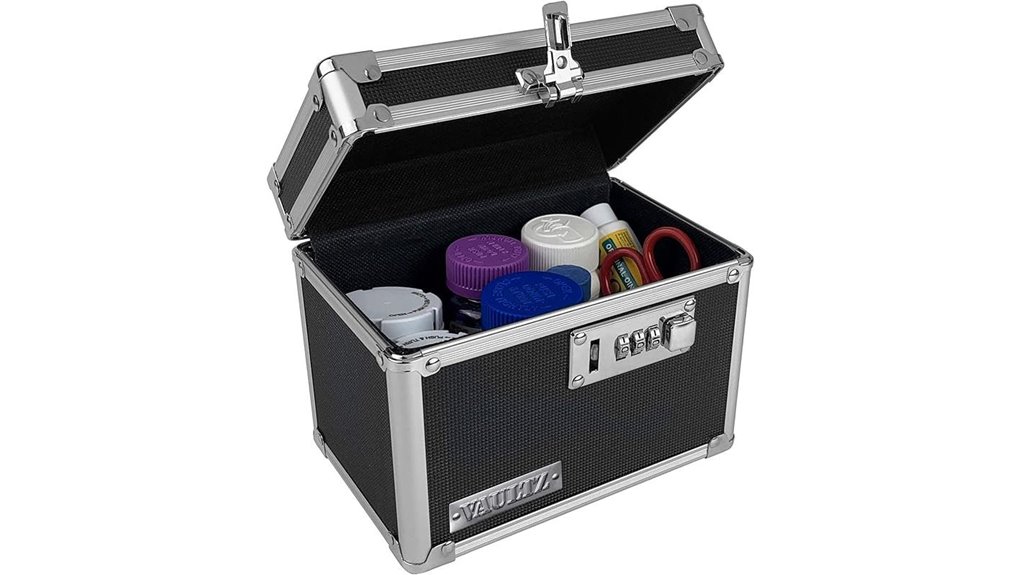 vaultz medicine lock box