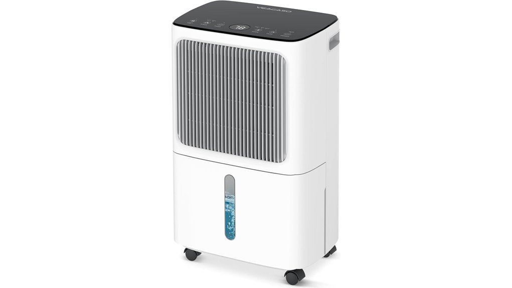 veagaso 34 pint 2500ft2 dehumidifier