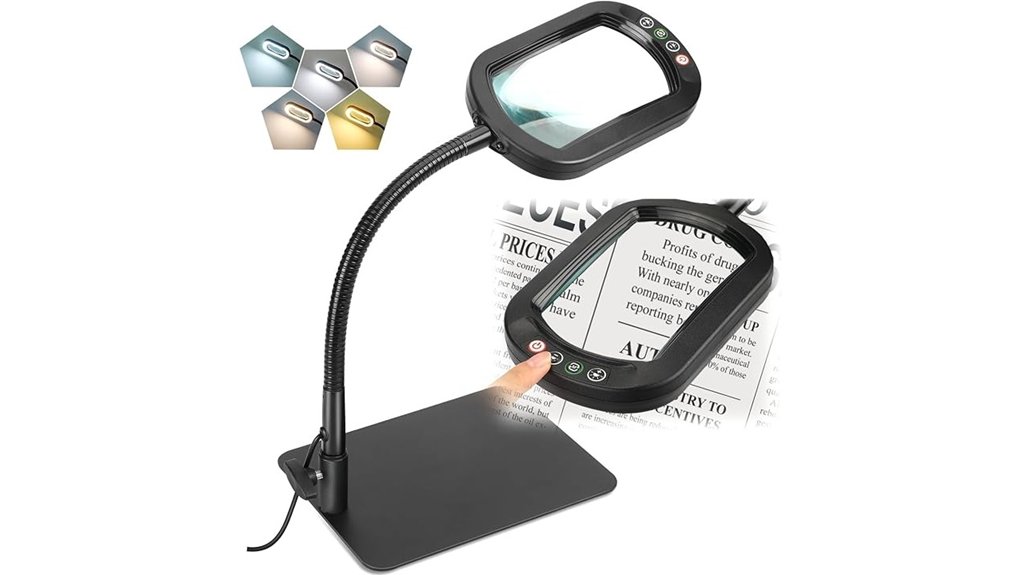 veemagni 10x magnifier stand