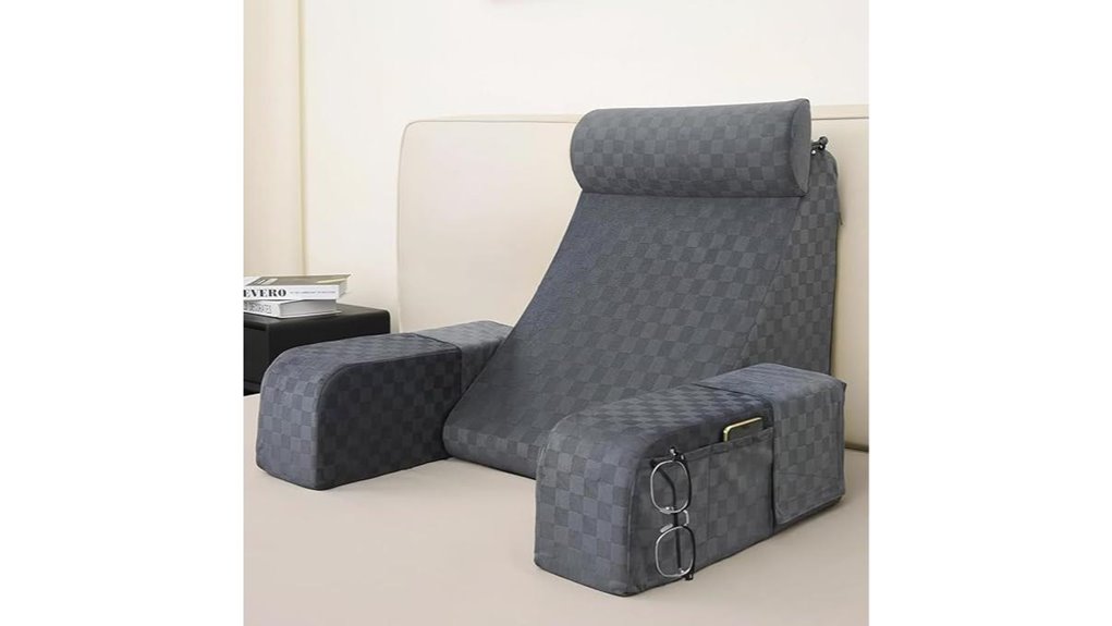 vekkia ergonomic reading pillow