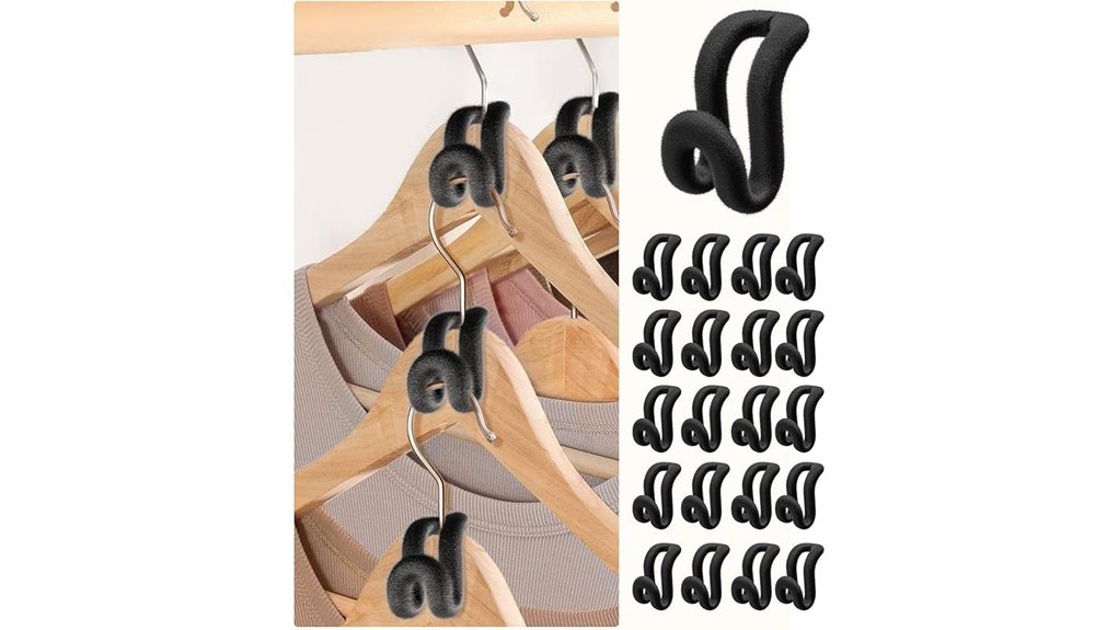 velvet hooks space saver