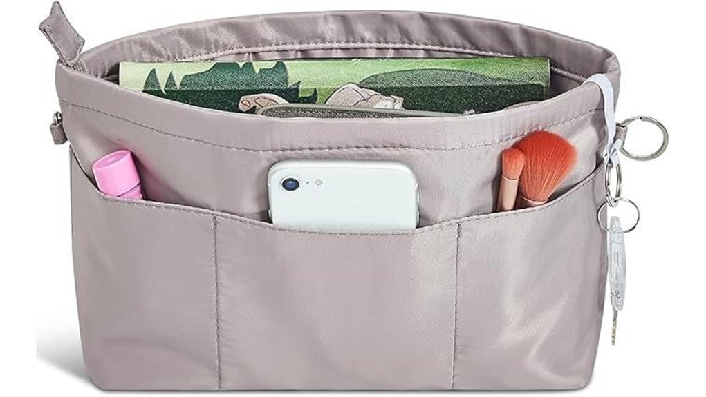vercord nylon 13 pocket tote