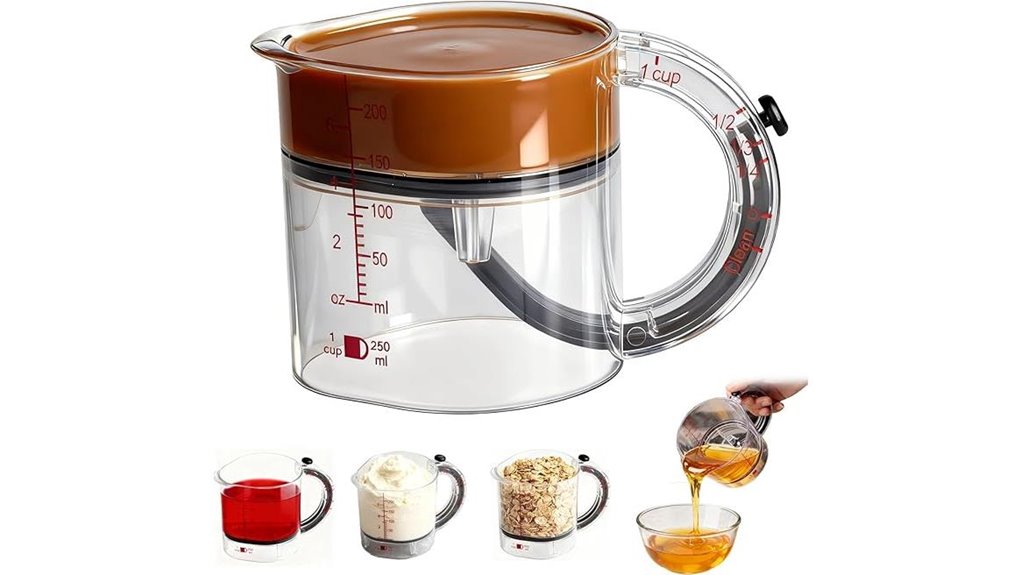 versatile adjustable scraper cup