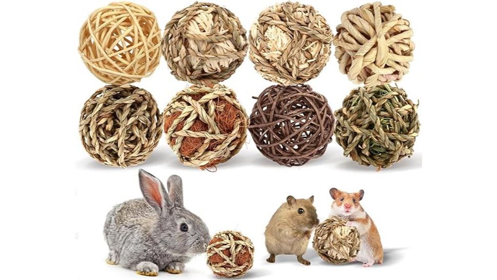 vespro bunny chew grass balls