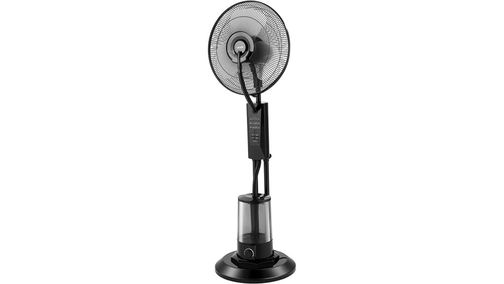 vevor 3 speed misting fan