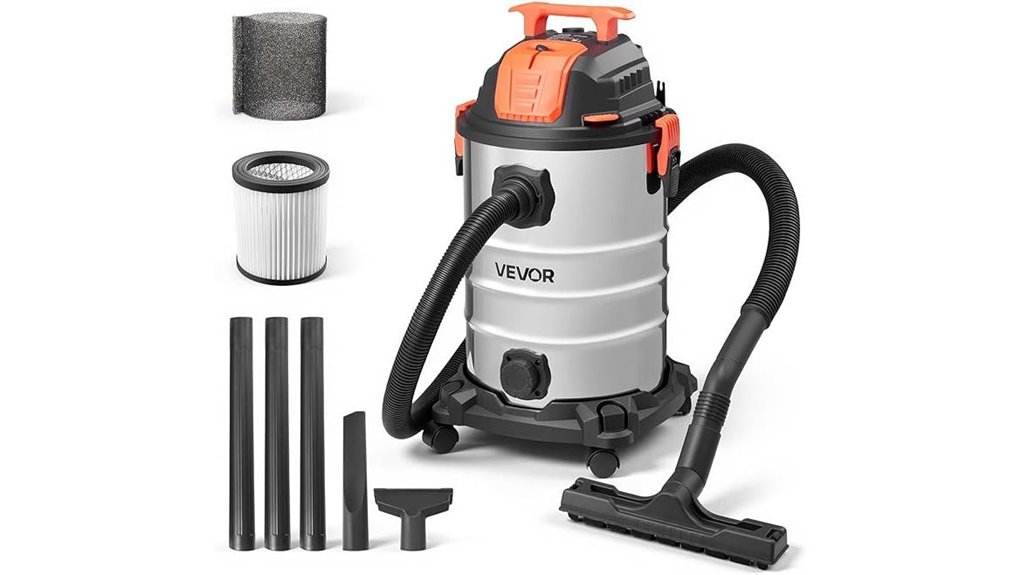 vevor 8 gallon 6 hp vacuum