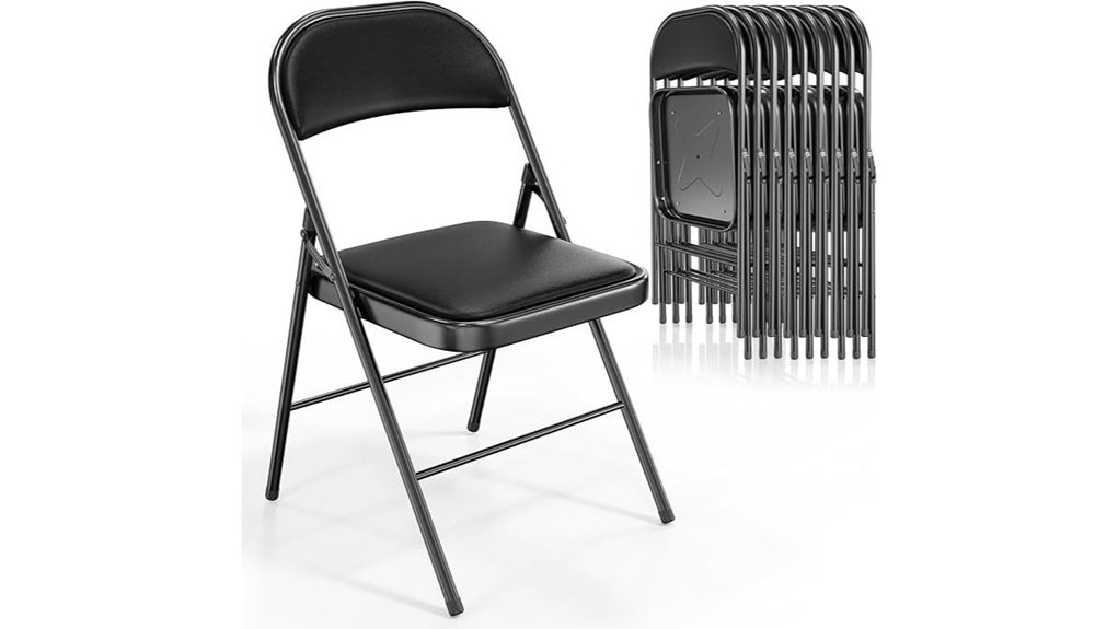 vingli 10 pack folding chairs