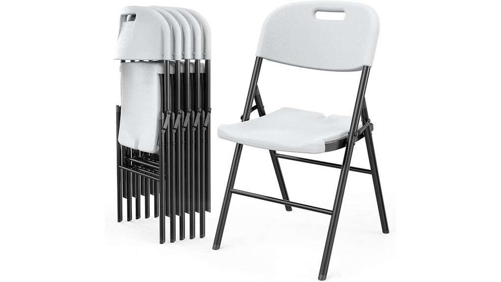 vingli white folding chairs 6