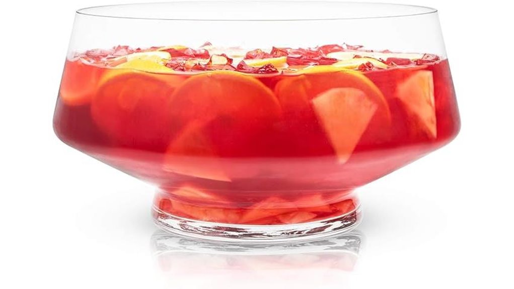 viski punch bowl 2 5 gallon