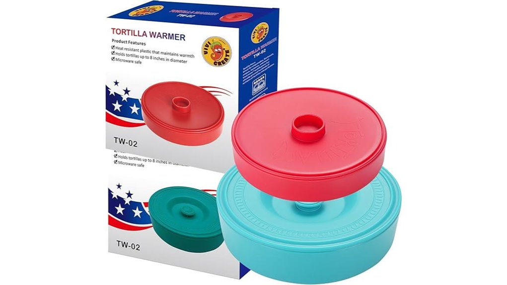 vivicreate 2 pack tortilla warmers