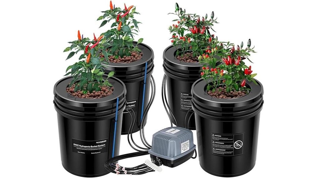 vivosun dwc hydroponics system