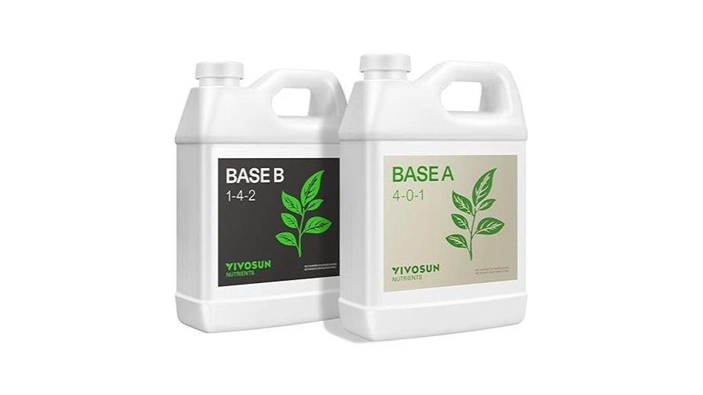 vivosun two part liquid nutrients