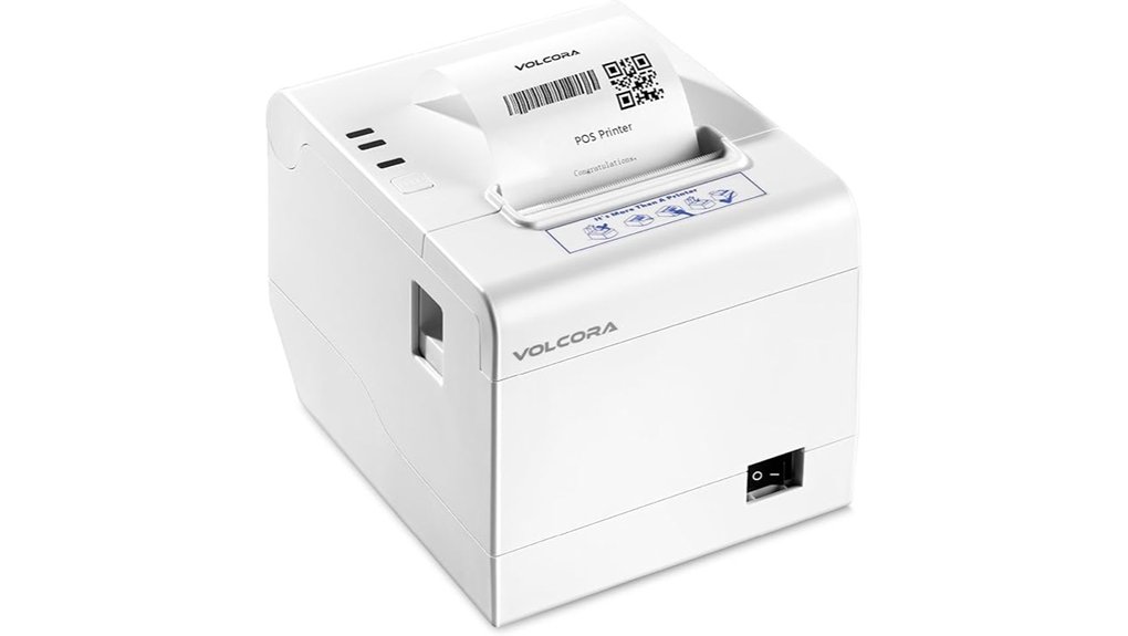 volcora 80mm thermal printer