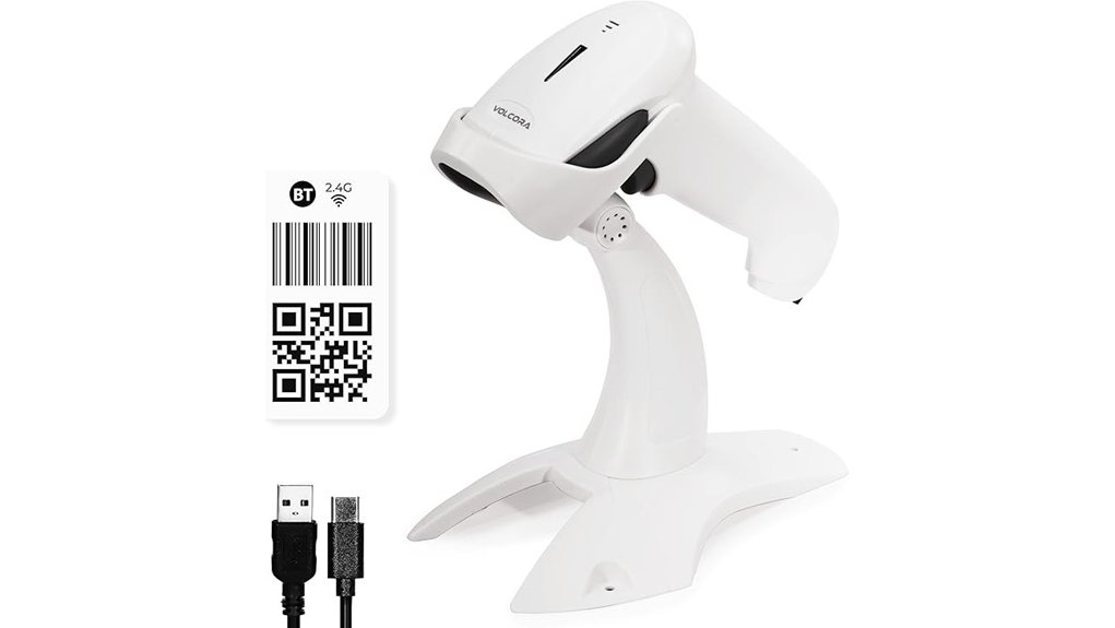 volcora wireless barcode scanner