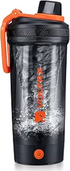 voltrx 24oz electric shaker bottle