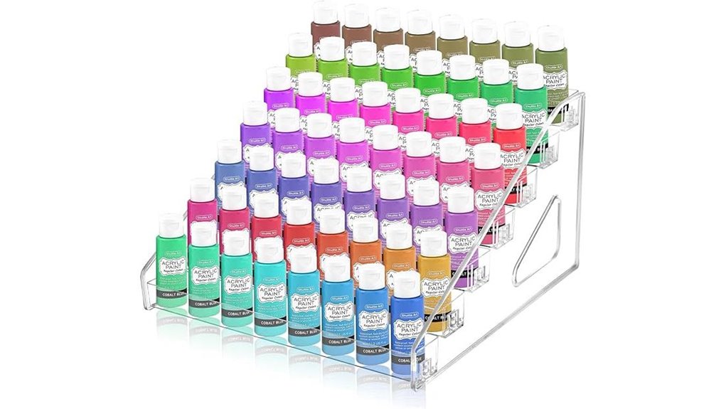 vowcarol clear paint organizer