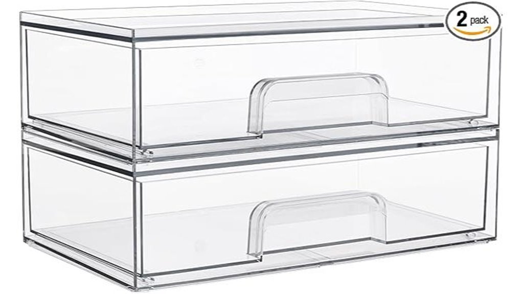 vtopmart 12 1 stackable organizer