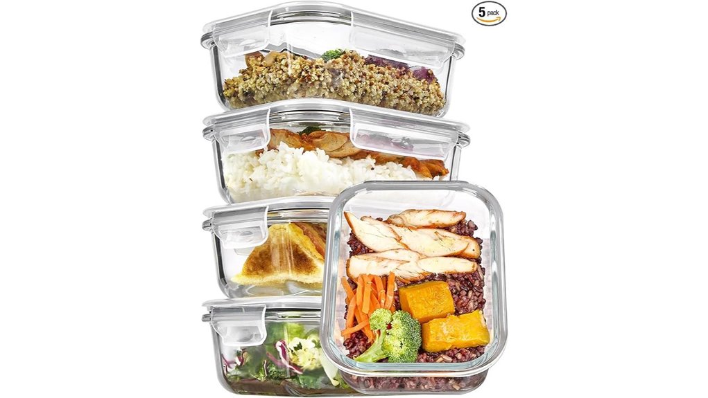 vtopmart 22oz glass containers