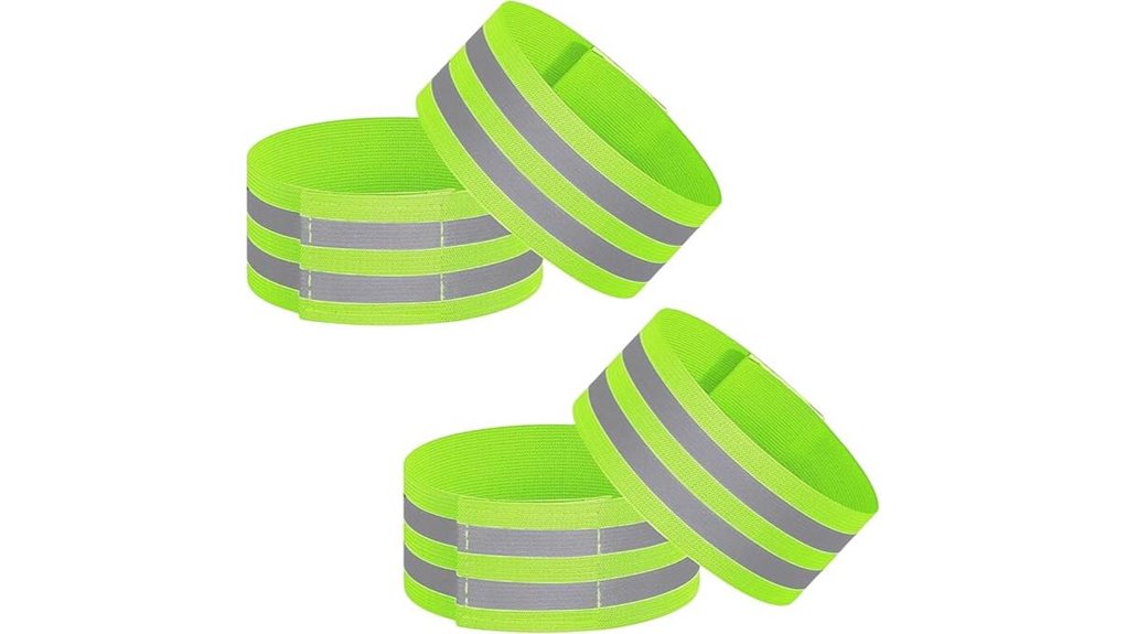 vvs 4 pack reflective wristbands