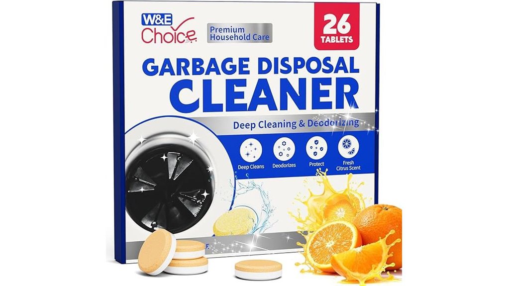 w e choice garbage disposal tablets