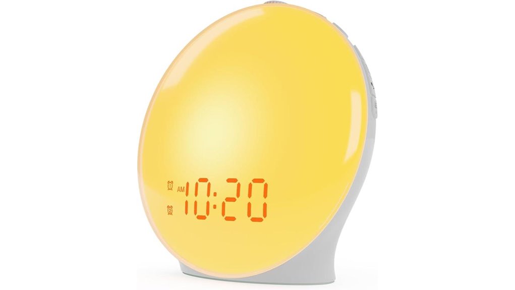 wake up light alarm clock