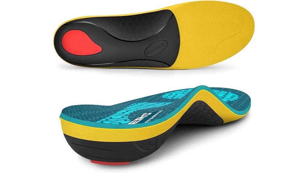 walkhero heavy duty plantar insoles