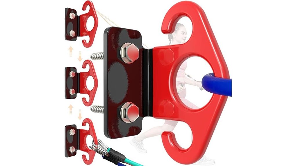 wall mounted resistance band anchor