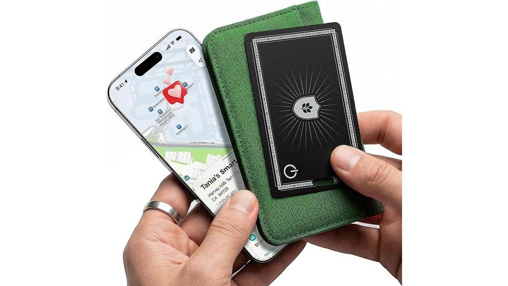 wallet tracker card for apple find my