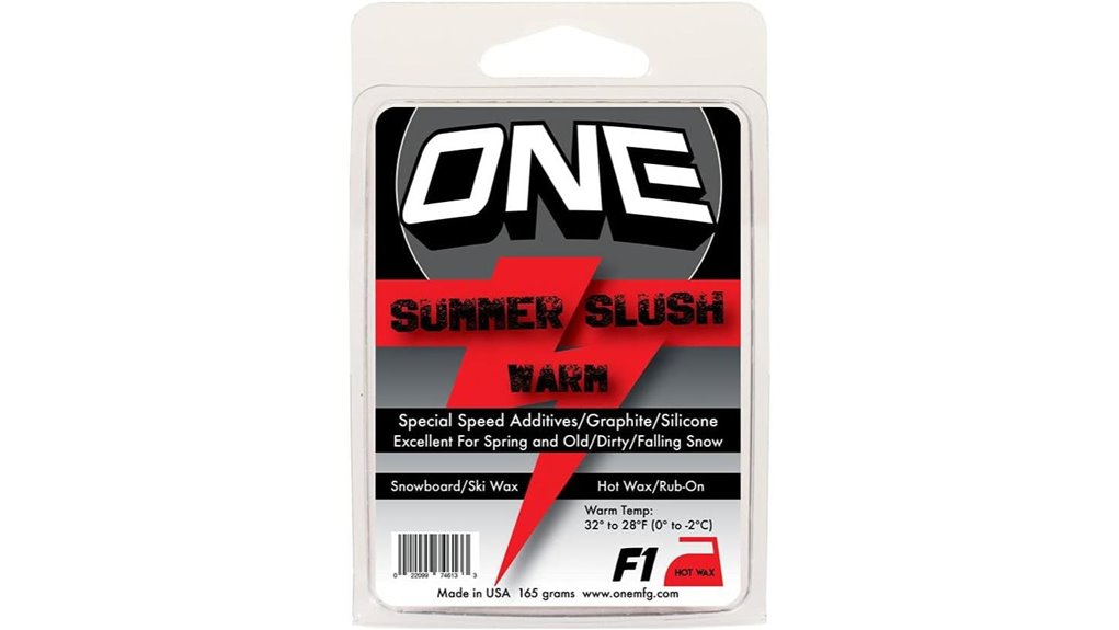 warm condition summer ski wax