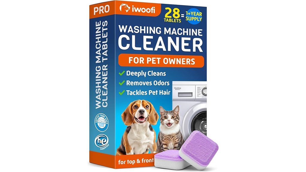 washing machine cleaner tablets for pets