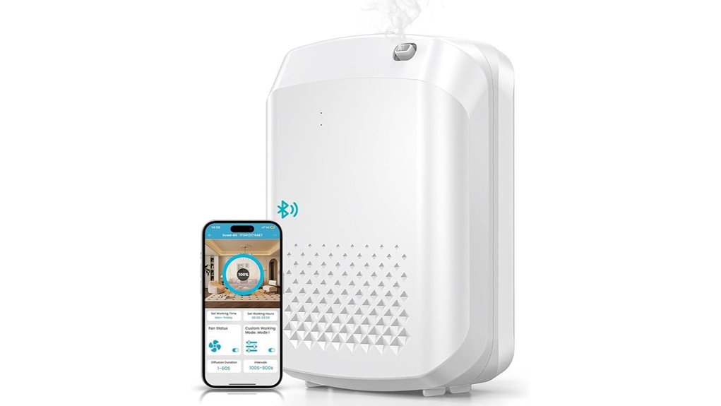waterless bluetooth 3000sqft diffuser