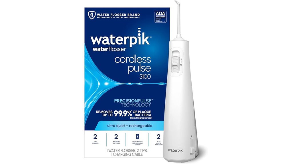 waterpik cordless rechargeable flosser