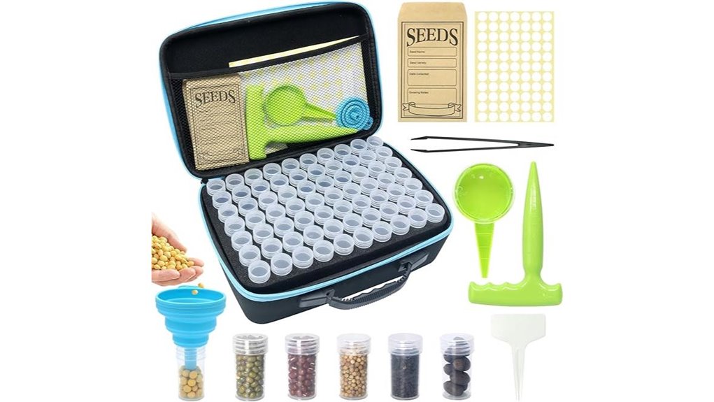 waterproof 140 slot seed organizer
