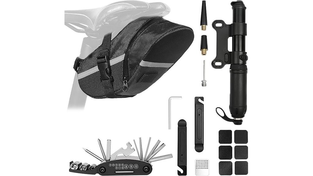 waterproof 15 tool bike bag