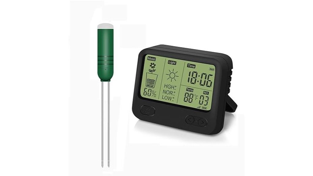 waterproof 4 in 1 soil thermometer