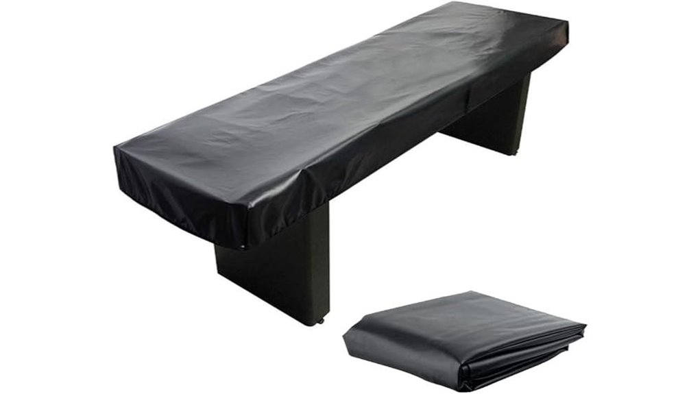 waterproof leatherette shuffleboard cover