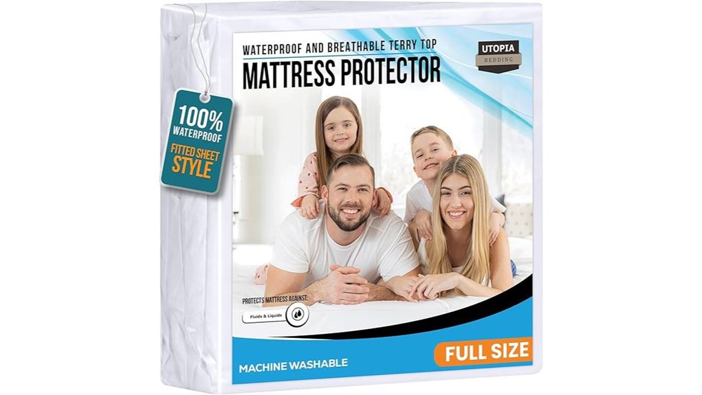 waterproof mattress protector deep pocket