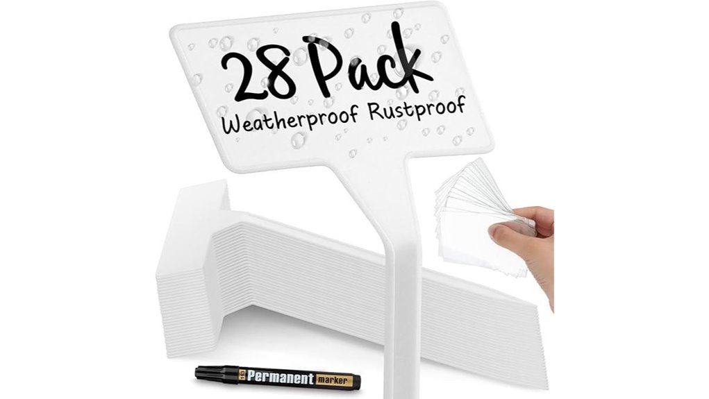 waterproof outdoor plant labels