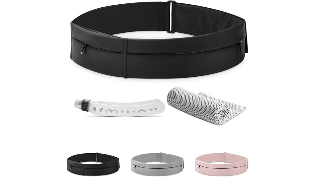 waterproof running belt set