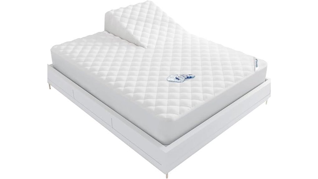 waterproof split top queen pad