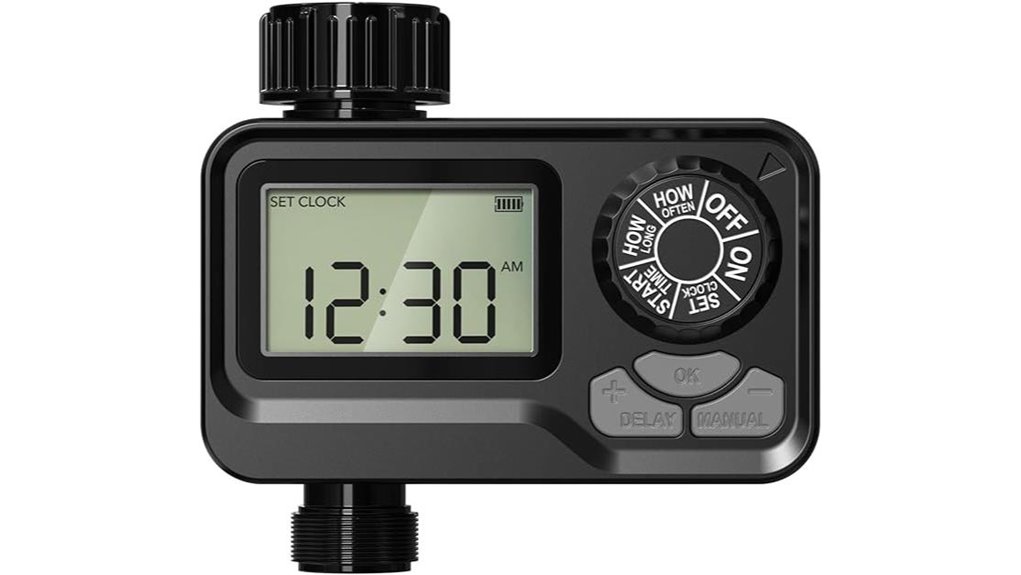 waterproof sprinkler delay timer