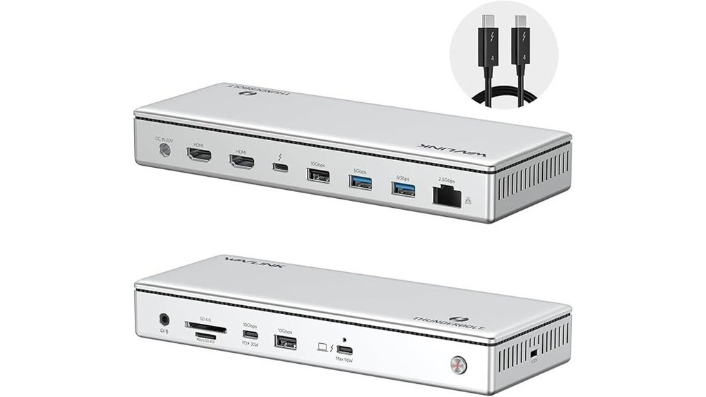 wavlink thunderbolt 4 dock