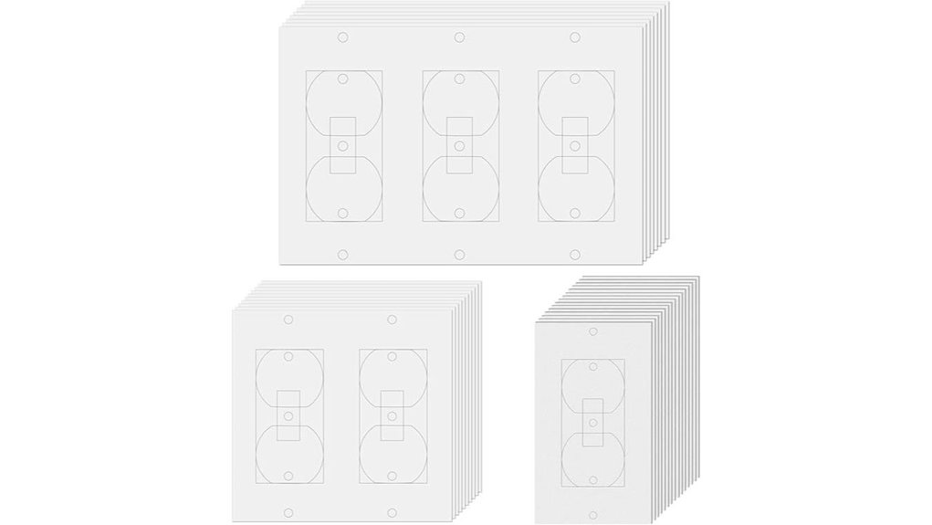 weatherproof outlet insulation pads