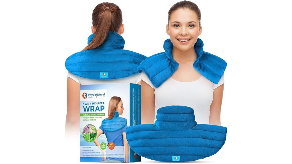 weighted neck shoulder wrap relief